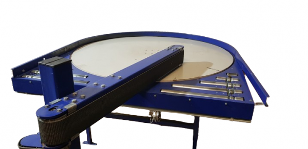 Drehtisch Tellerförderer 1700-1600-Ø1500 mit Ausschleuser 1330-100