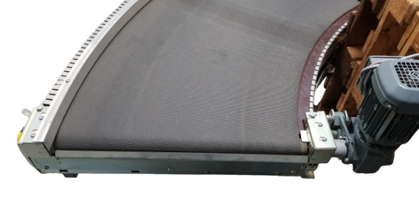 Transnorm Gurtkurvenförderer Gurtkurve 180°-700-600 IR750 links