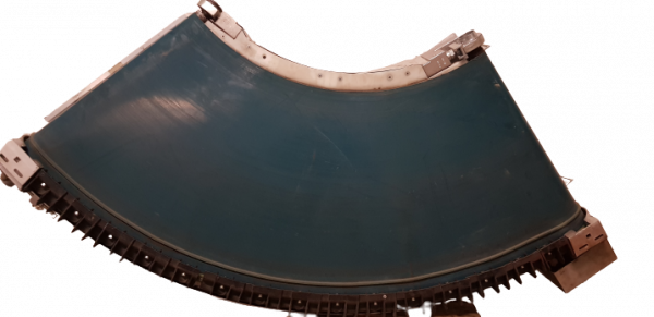 Transnorm Gurtkurvenförderer Spirale Helix links GKF 90°-775-600 IR600
