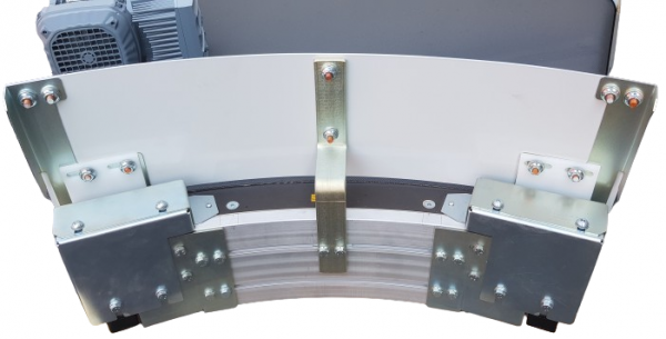 Transnorm Gurtkurve Förderer links 45°-950-800-IR900 - NEU