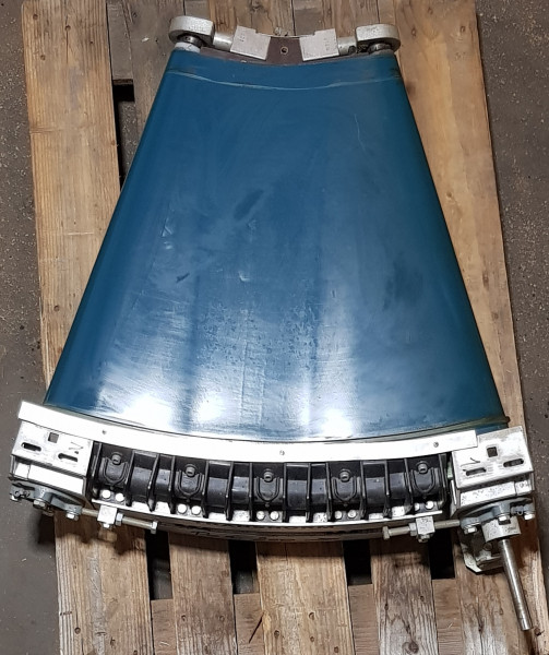 Transnorm curved belt conveyor left 35°-780-600 IR600