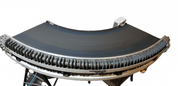 Transnorm curved belt conveyor left 90°-700-500-IR900
