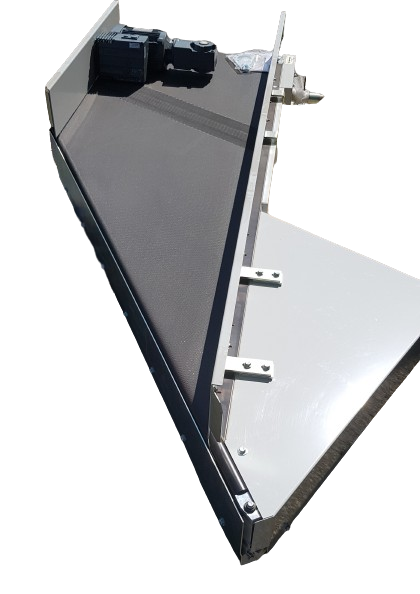 Transnorm angled-belt conveyor 30° 1750-1000-800