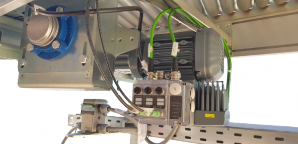 Transnorm Ausrichtförderer Schrägrollenbahn Schrägförderer 2355-980-640