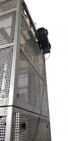 Nerak Z Vertikalförderer 2500-750-650-350 Edelstahl Lebensmittelecht