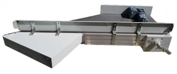Transnorm angled-belt conveyor 30° 1750-1000-800
