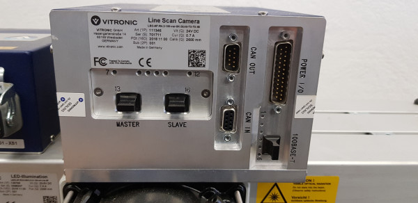 Vitronic Barcode Scanner Complete System with framework and additional PC