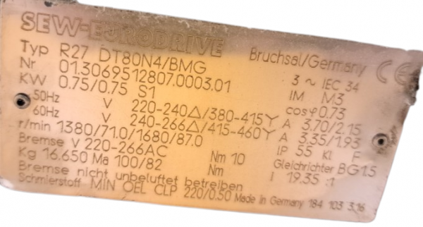 Transnorm belt conveyor belt conveyor GF 12330-600-500