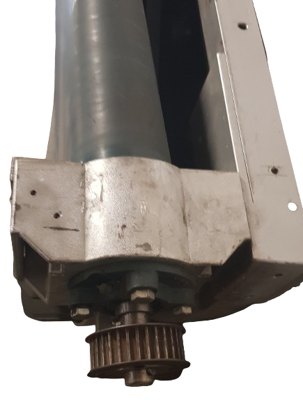 Transnorm Gurtkurvenförderer links GKF 90°-780-600 IR600 beidseitigen Übertrieb