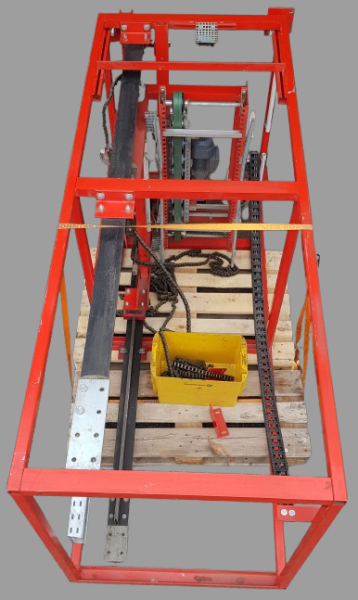 Vertikalförderer Aufzug Kisten 4770x950x1200