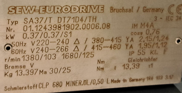 Transnorm Gurtförderer Gurtband Förderband GF 4800-700-600