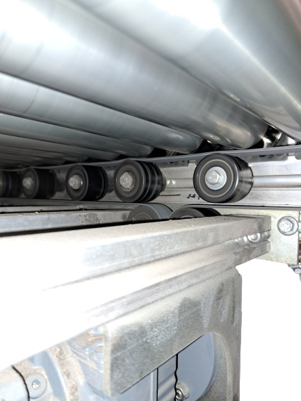 Transnorm Rollenbahn mit Ausschleußer 6200-700-640