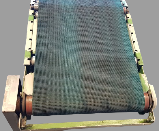 Dematic belt conveyor Rising falling Incline with arch GF 2700-600-500