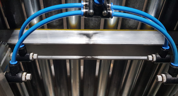 Transnorm roller conveyor 2229-660-600 with Brake