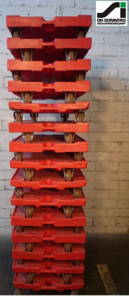 Linpac 15pcs. transport trolleys for trolley euroboxes underframe 800x600x200 mm 300kg load capacity