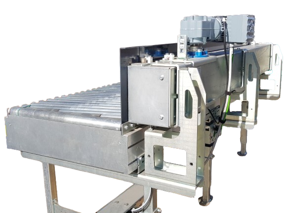 Transnorm Ausrichtförderer Schrägrollenbahn Schrägförderer 2355-980-640