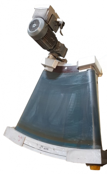 Transnorm Gurtkurvenförderer rechts GKF 30°-750-550 IR900