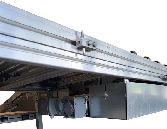 Transnorm accumulating roller conveyor with ejector 3820-700-645