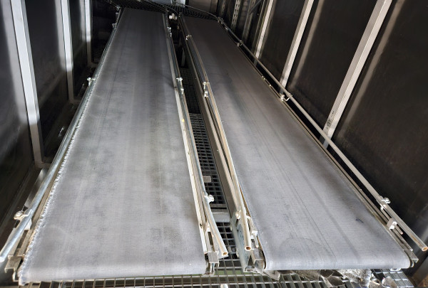 Interroll belt conveyor belt conveyor GF 4500-600-500