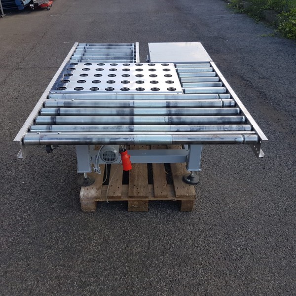 Gebhardt roller conveyor turnout sorter switch diverter ejector 45° 1800-1300-550