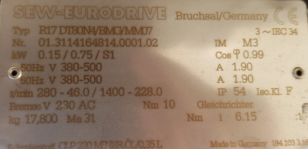 Transnorm spiral helix belt curve conveyor left GKF 85°-775-550 IR600