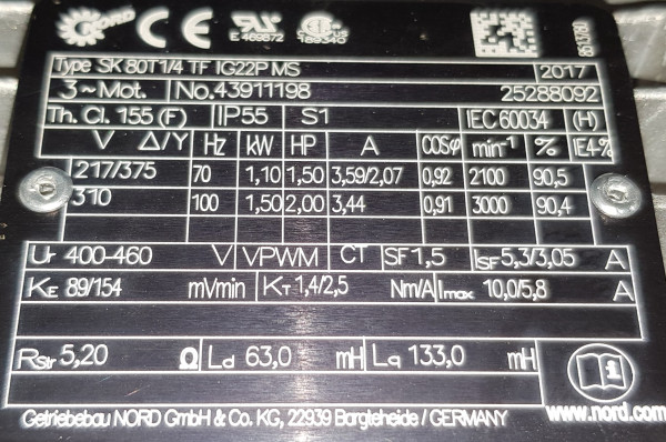 Transnorm right align roller conveyor side conveyor 3470-1830-1450