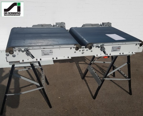 Dematic Belt conveyor combination 2x GG 750-760/650