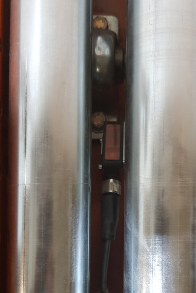 Mecalux Rollenbahn Umsetzer Überschieber Transfer 24V 90° 835-735-650