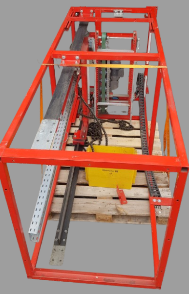 Vertikalförderer Aufzug Kisten 4770x950x1200