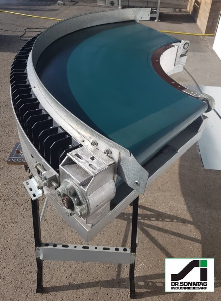 Transnorm curved belt conveyor right bend 125°-775-600 IR600