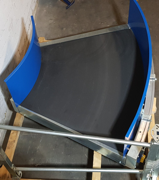 Transnorm belt curve conveyor left GKF 45°-1370-1200 IR1100