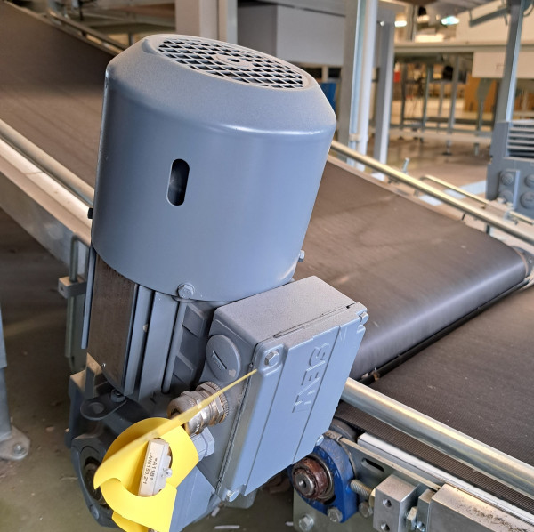 Transnorm Steigband Gefälleband Steigförderer mit Bogen GF 2200+1300-700-600