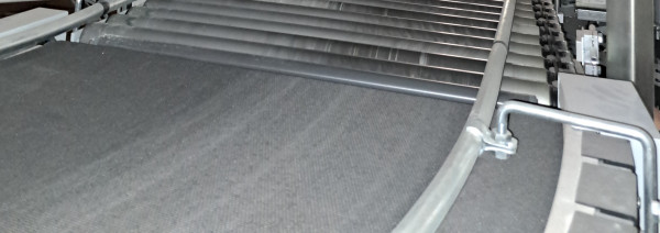 Transnorm Gurtkurvenförderer Gurtkurve 45°-800-700 IR1600 rechts