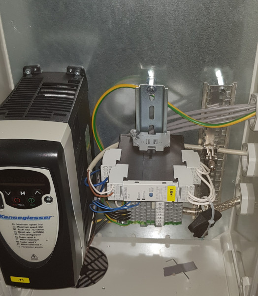 Kannegiesser Telescopic conveyor belt 4750+800-885-750