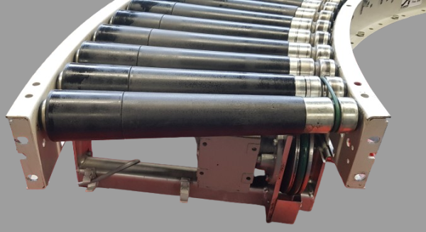 Dematic Rollenkurve rechts mit Geradstück 1000-90°-500-440 IR795