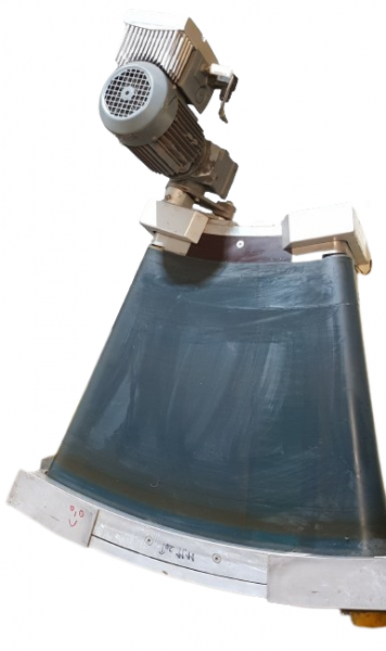 Transnorm Gurtkurvenförderer rechts GKF 30°-750-550 IR900