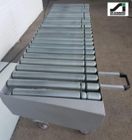 Preview: Budde 2.000-560-540 Roller conveyor, roller conveyors schwenkbares Durchgangsstück Preview: Budde 2.000-560-540 Roller conveyor, roller conveyors schwenkbares Durchgangsstück