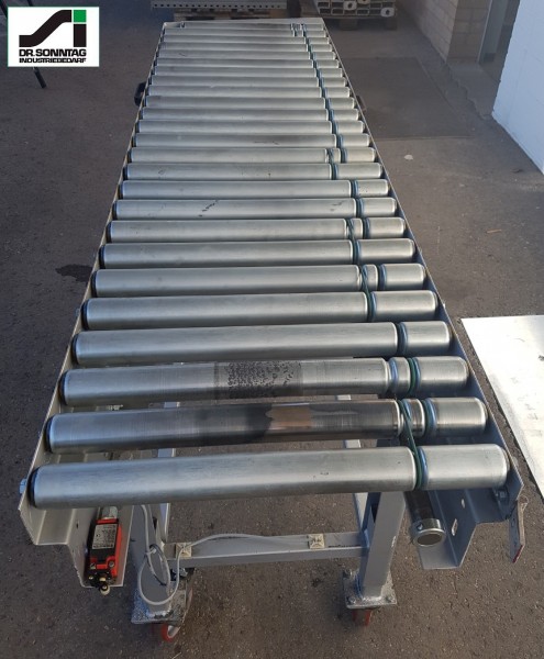 Budde 1850-560-540 Roller conveyor, roller conveyors schwenkbares Durchgangsstück