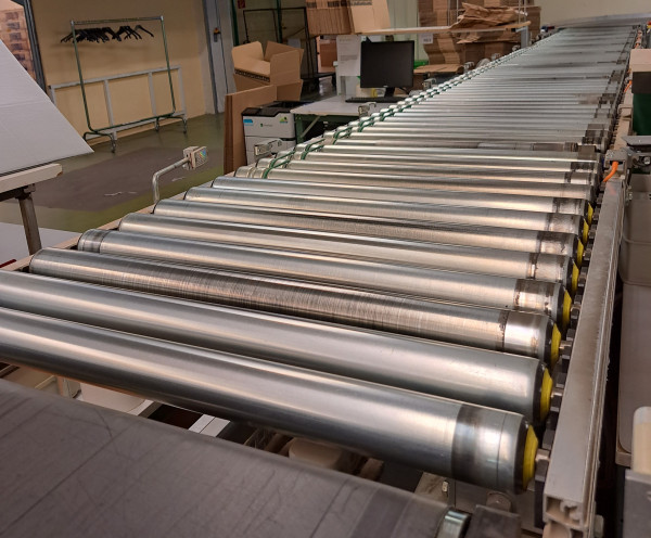 Transnorm Staurollenbahn Rollenbahn Rollenförderer 6300-700-630