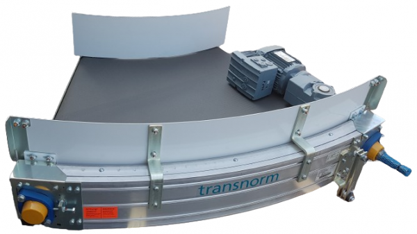 Transnorm Gurtkurve Förderer links 45°-950-800-IR900 - NEU