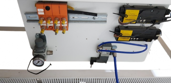 Blume Rollenbahn Umsetzer Überschieber Transfer Abschieber 24V 90° 1880-610-580