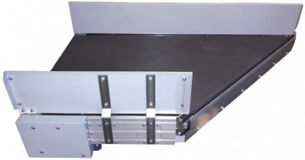 Transnorm angled-belt conveyor 45° 1400-1050-800