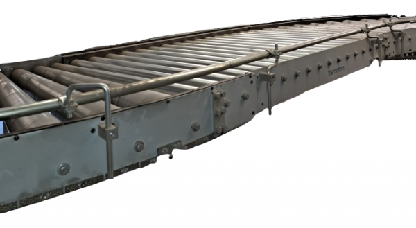 Transnorm Rollen-Kurvenkombination rechts und Links 45°-1200-900-800 IR800 1551 mm