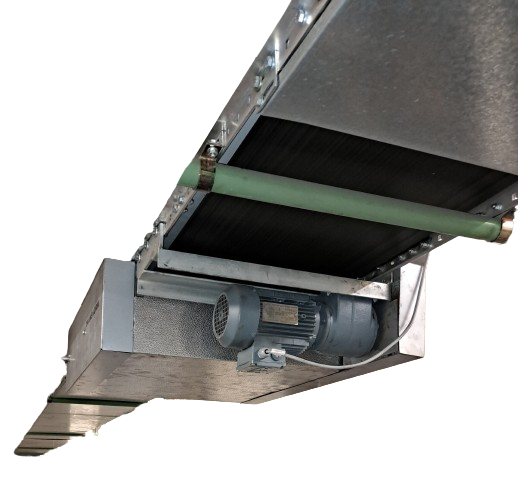 Transnorm Steigband Gefälleband Gurtförderer Gurtband Förderband GF 15000+3200-600-500