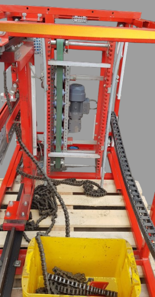 Vertikalförderer Aufzug Kisten 4770x950x1200