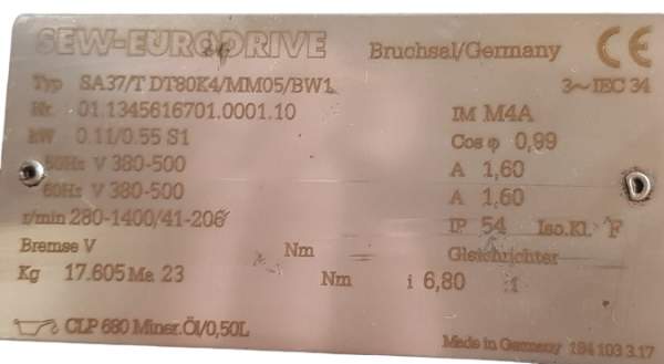 Transnorm belt curve conveyor left GKF 30°-750-550 IR900