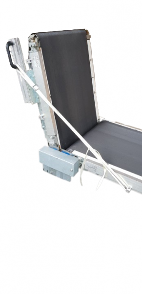 Transnorm Steigband Gefälleband mit Klappe Durchgang Gurtförderer Gurtband Förderband 6760-600-5