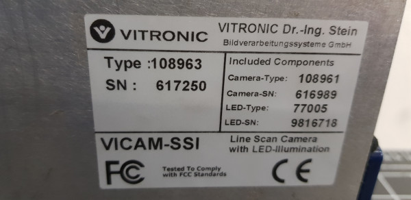 Vitronic Barcode Scanner Komplettsystem