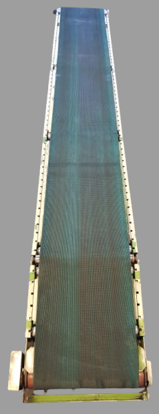 Dematic belt conveyor Rising falling Incline with arch GF 2700-600-500