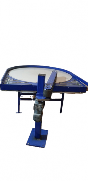 Rotary table disc conveyor 1700-1600-Ø1500 with ejector 1330-100